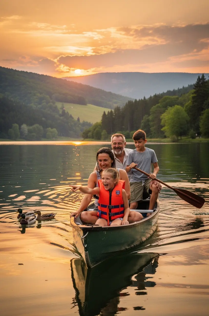 Vidikovac s panoramskim pogledom na planine i doline unutar zaštićenog područja.